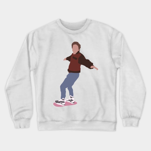 Hoverboard Crewneck Sweatshirt by FutureSpaceDesigns